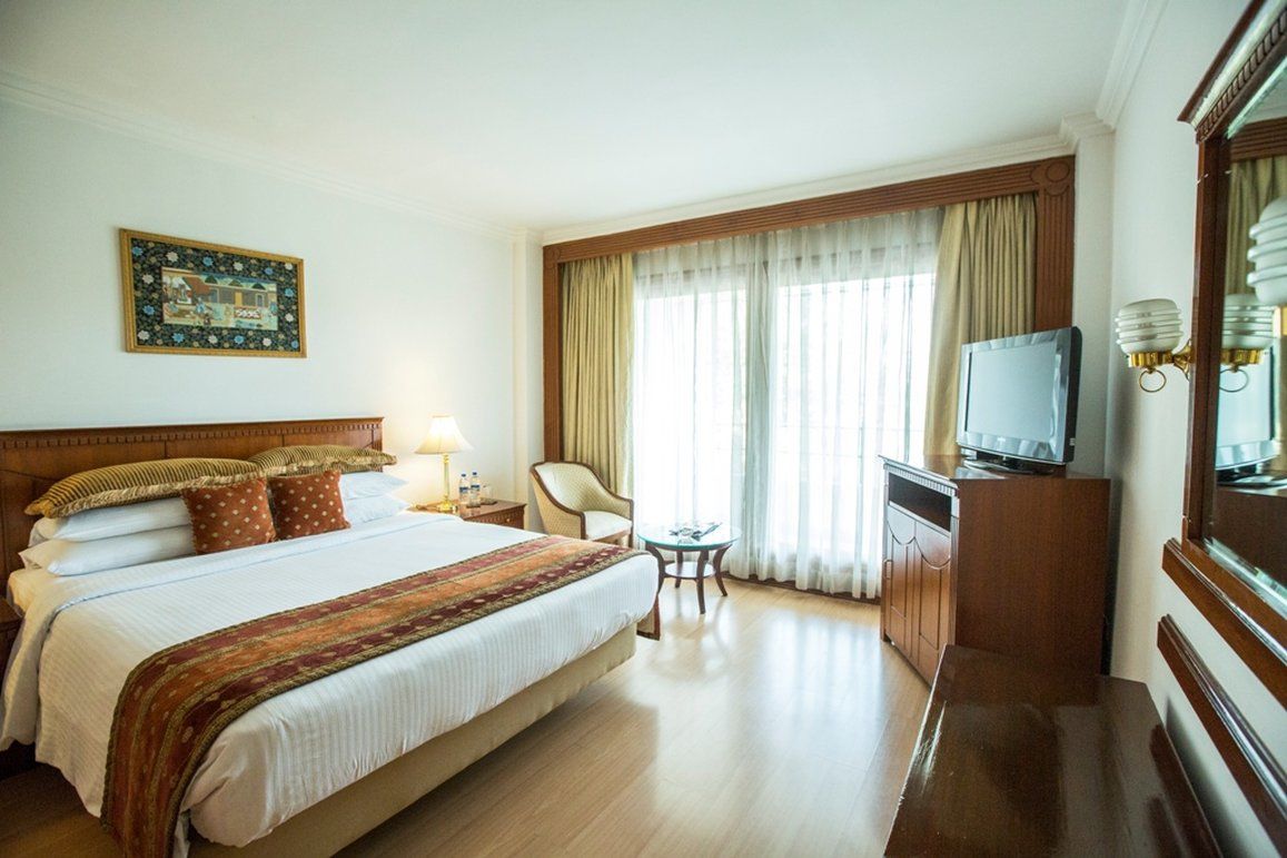 Taj Banjara Hotell Hyderabad Exteriör bild A room at the Taj Bengal
