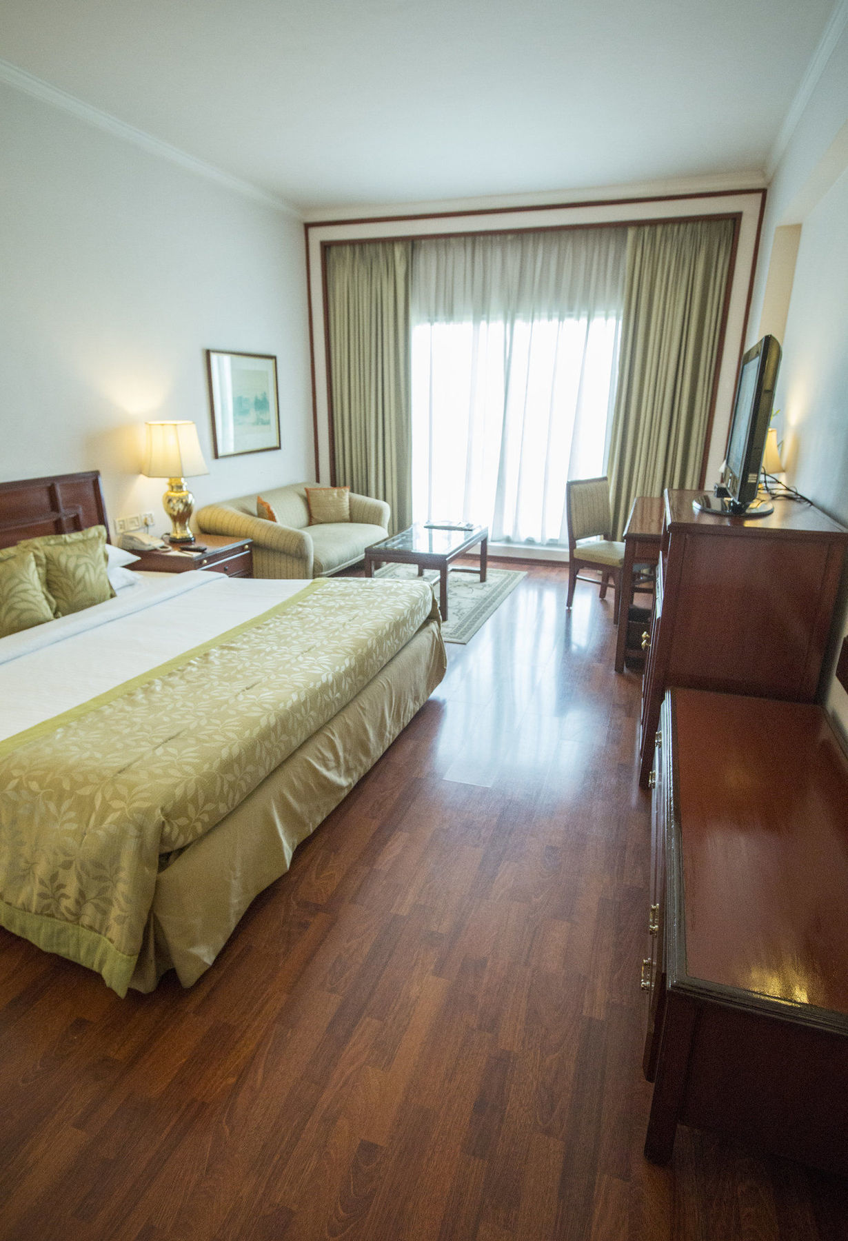 Taj Banjara Hotell Hyderabad Exteriör bild A room at the Taj Bengal